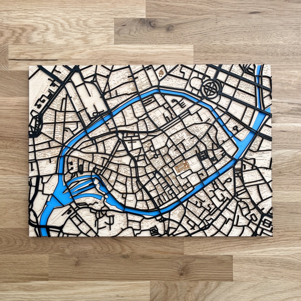 STRASBOURG - Map